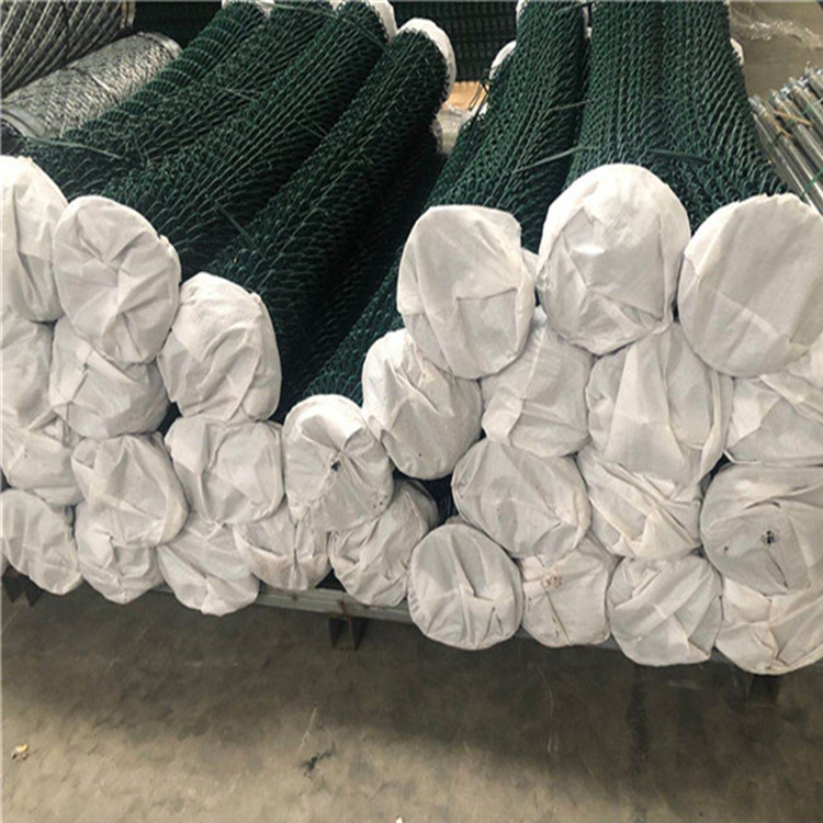 8ft HIGH X 25ft ROLLS Diamond Galvanized Chain Link Fence Panels Abrasion Proof