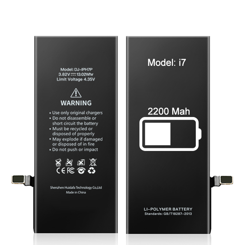2200Mah Cell Phone Lithium Battery For Apple Iphone 6 7 8 7P 8P