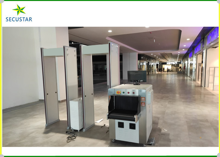L-Shaped Scan Technology X Ray Bags Scanner for Security Inspection with High Resolution Touch Screen