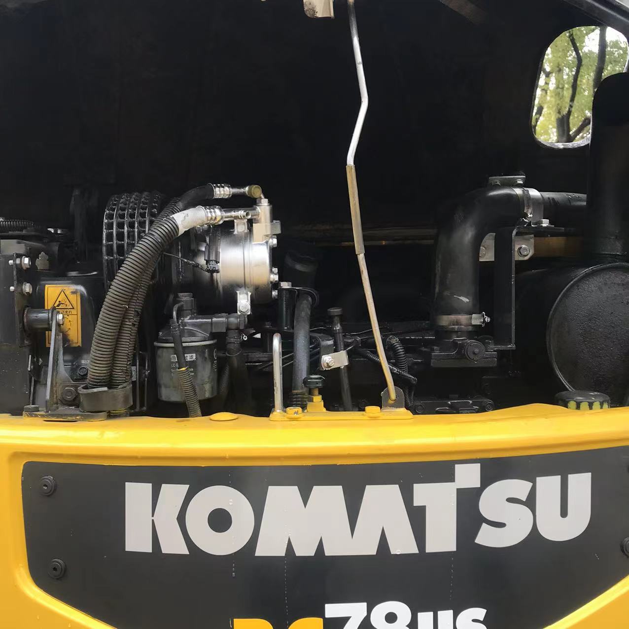 Original Hydraulic Valve Komatsu PC78 8 Ton Crawler Excavator with 880 Working Hours