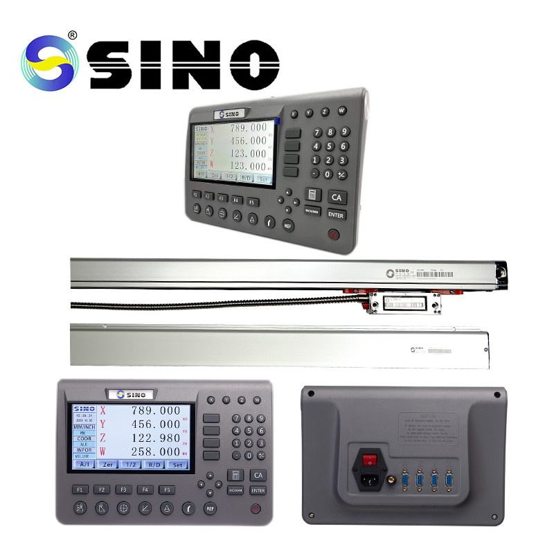 SINO Digital Readout System 4 Axis SDS200 Metal LCD 285x195x53cm Durable For Lathe Milling Machine