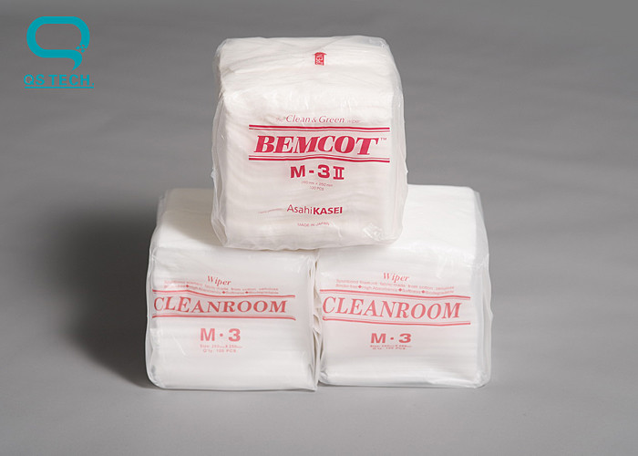 Binder Free High Absorbency Sterile Cleanroom Microfiber Wipes