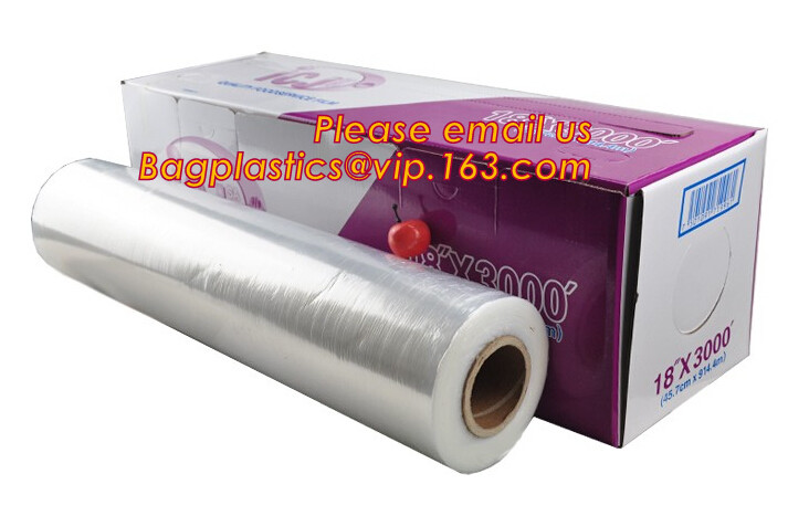 LDPE Plastic Fresh Keeping Food Wrap Cling Wrap Stretch Film, Bio-fresh food Wrap (PVC cling wrap film for food grade)