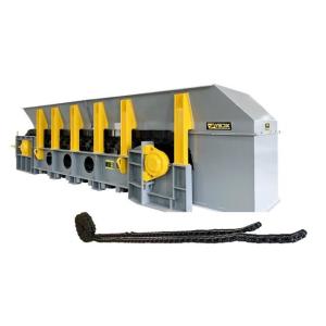 High Security Industrial Apron Conveyor Metallurgy Mining Apron Feeder