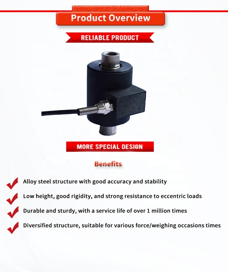 Robotic Arm Tension and Compression Weighing Force Sensor with Customized OEM Support