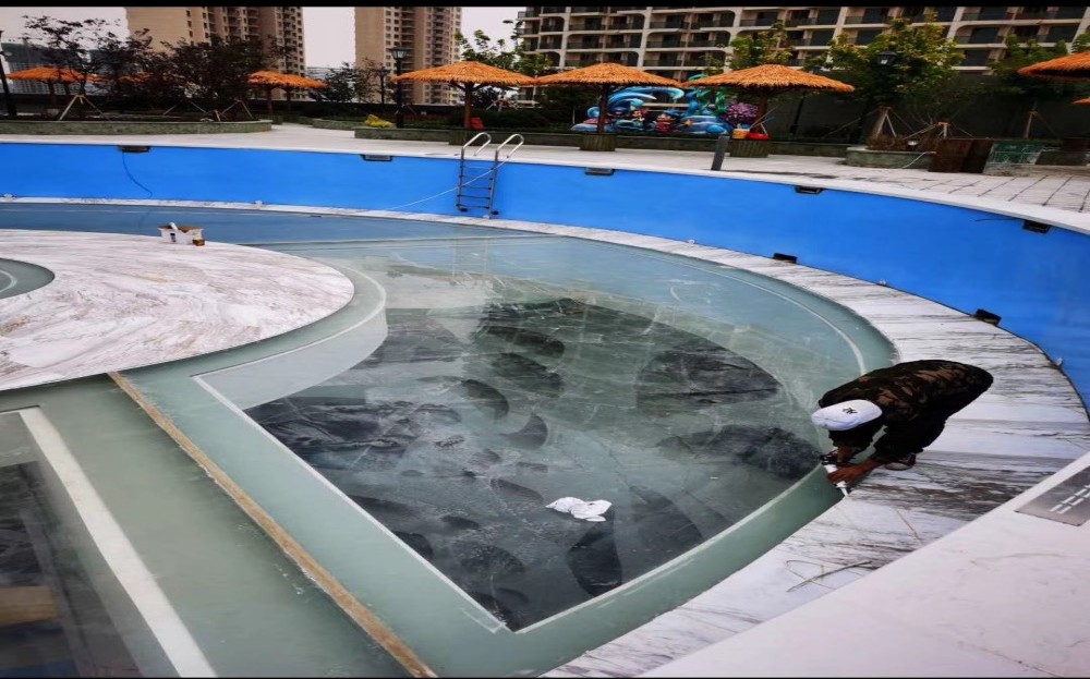 Transparent Acrylic Panel Perfect for Above Ground Swimming Pools in Outdoor Settings