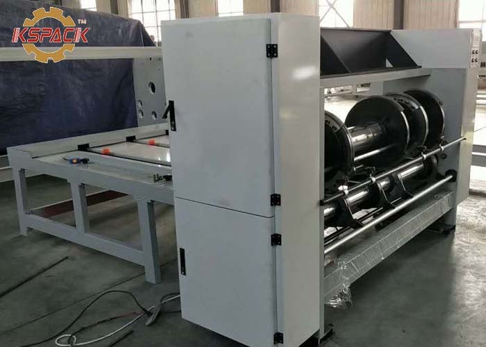 KS - B Semi Automatic Rotary Slotter Machine Chain Feed 1800mm