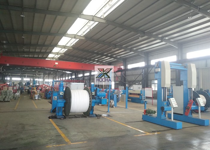Winding Wire And Cable Machinery Cable Extrusion Machine Portal Type Take Up And Pay Off