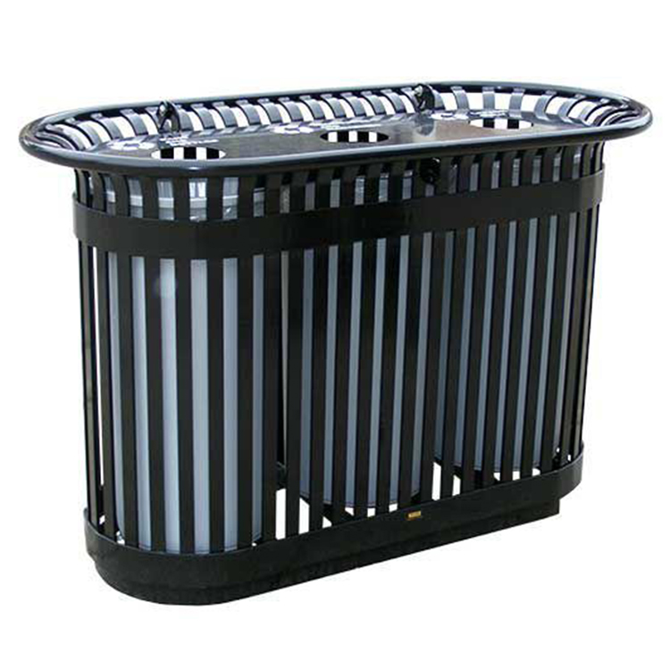 90L Multi Compartment Trash Can