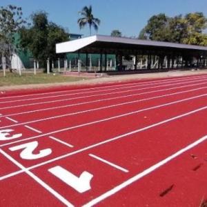  Eco Friendly Prefabricated Rubber Running Track With IAAF Approved Manufactures