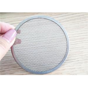 Customized Wire Mesh Filter Screen , Metal Filter Screen Disc For Filtration