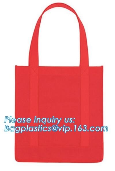 Custom Promotional shopping tote fabric polypropylene laminated pp non woven bag, Wholesale high promotion laminated rec