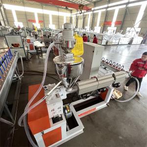 PLC Control System Plastic Pipe Machine for Customized Voltage 380V or Customer Needs