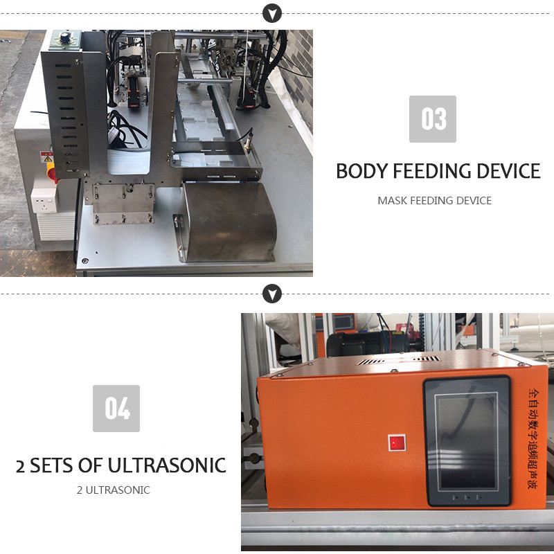 Plane Face Mask Earloop Welding Machine , Ear Band Welding Machine 220v 50Hz
