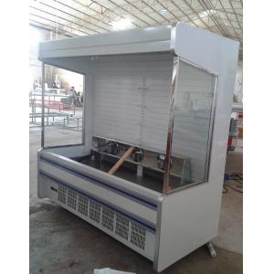 Customize Adjustable Multideck Open Chiller , Beverage Drinks Coolers For Store