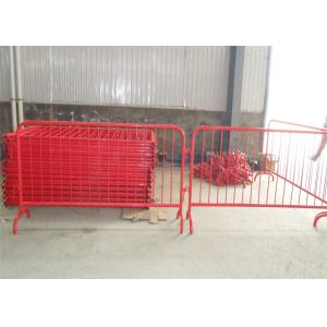 China Crowd Control Barriers Manufacturers directly supply RAL 2004 Dupont Powder Coated Crowd Control Barriers on sale