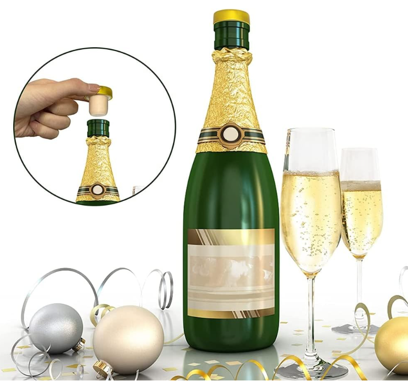 Aluminium-Plastic Customied T Shape Wine Corks Wooden Bar Top Cap Wine Bottle Stoppers