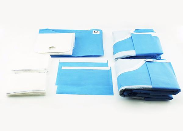 Dental Procedure Pack SMS Fabric Sterile Green Surgical pack Essential