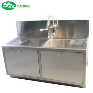  Hospital Stainless Steel Hand Wash Sinks 360 Degree Rotation And Stretchable Taps Manufactures
