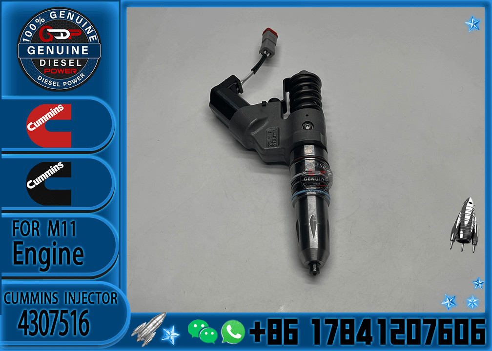 Injector 4307516 4384360 4307776 3411756 for QSM11 ISM11 M11 Diesel Engine Parts Nozzle Assembly High Quality