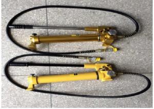  Remote Control Hydraulic Hand Pump Single Acting With Double Loop Piston Manufactures
