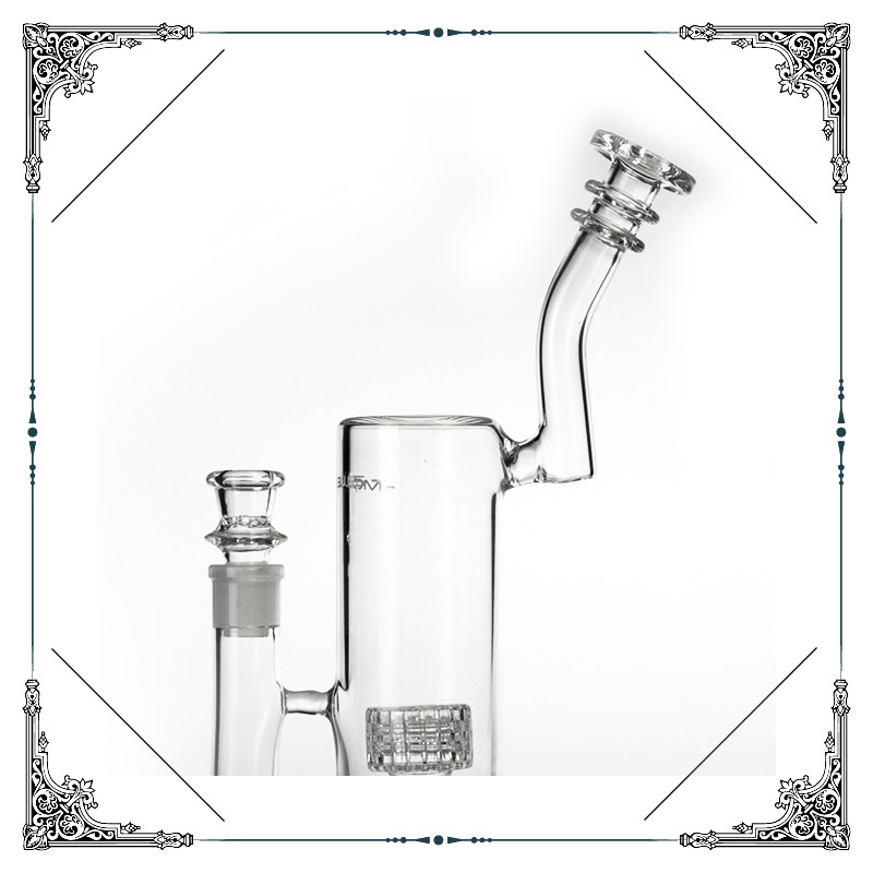 Double Matrix Perc Smoking Water Pipes Hookah Hand Blown With Glass Bowl
