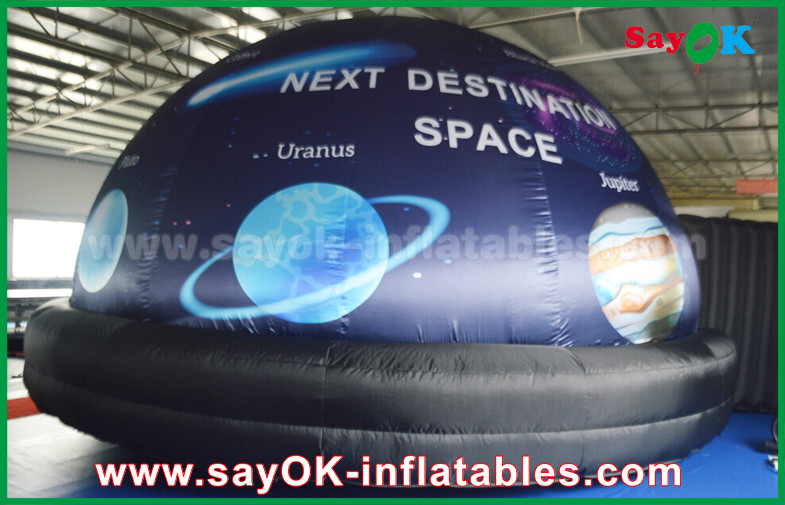 Waterproof Full Print Mobile Planetarium Inflatable Dome Tent With Star