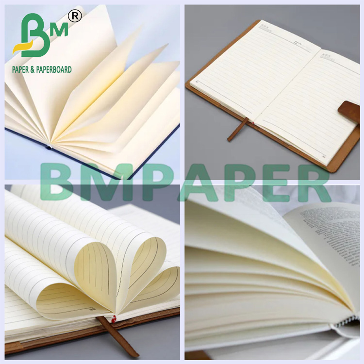 55g 70g White Based Offset Printing Paper 31x43" With Good Smoothness