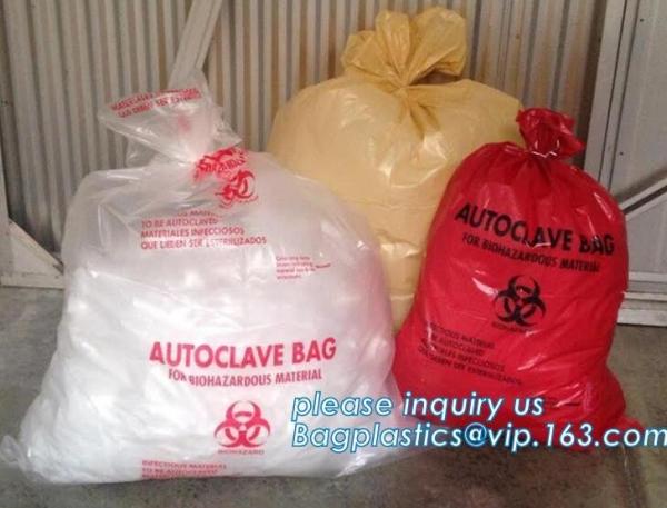 biodegradable clinical waste bags, Thick Plastic Asbestos Bag, PE Disposable