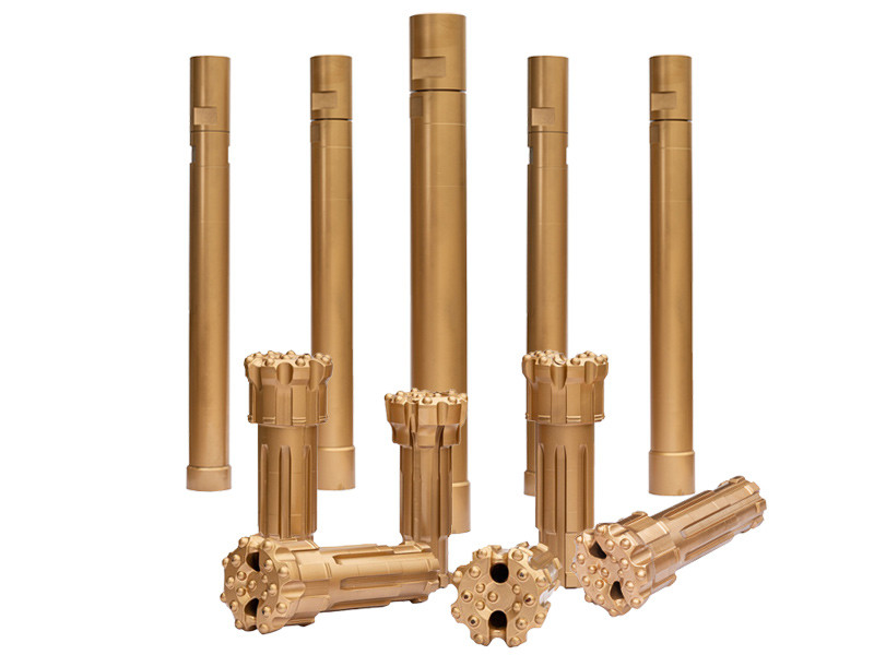 Alloy Steel RC45-133mm Reverse Circulation DTH Hammer Bit for Rock Drilling Manufactured by Forging