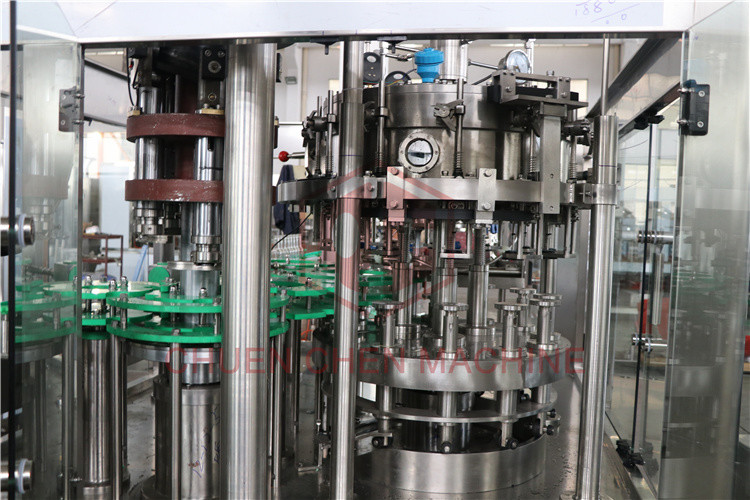 Carbonated Drink Bottle Filling And Sealing Machine Fully Automatic