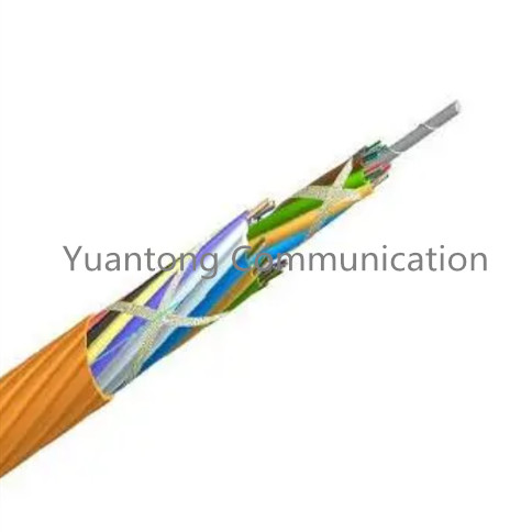 288 Core Air Blown Micro Cable , Outdoor Uni Tube G652d Fiber Cable