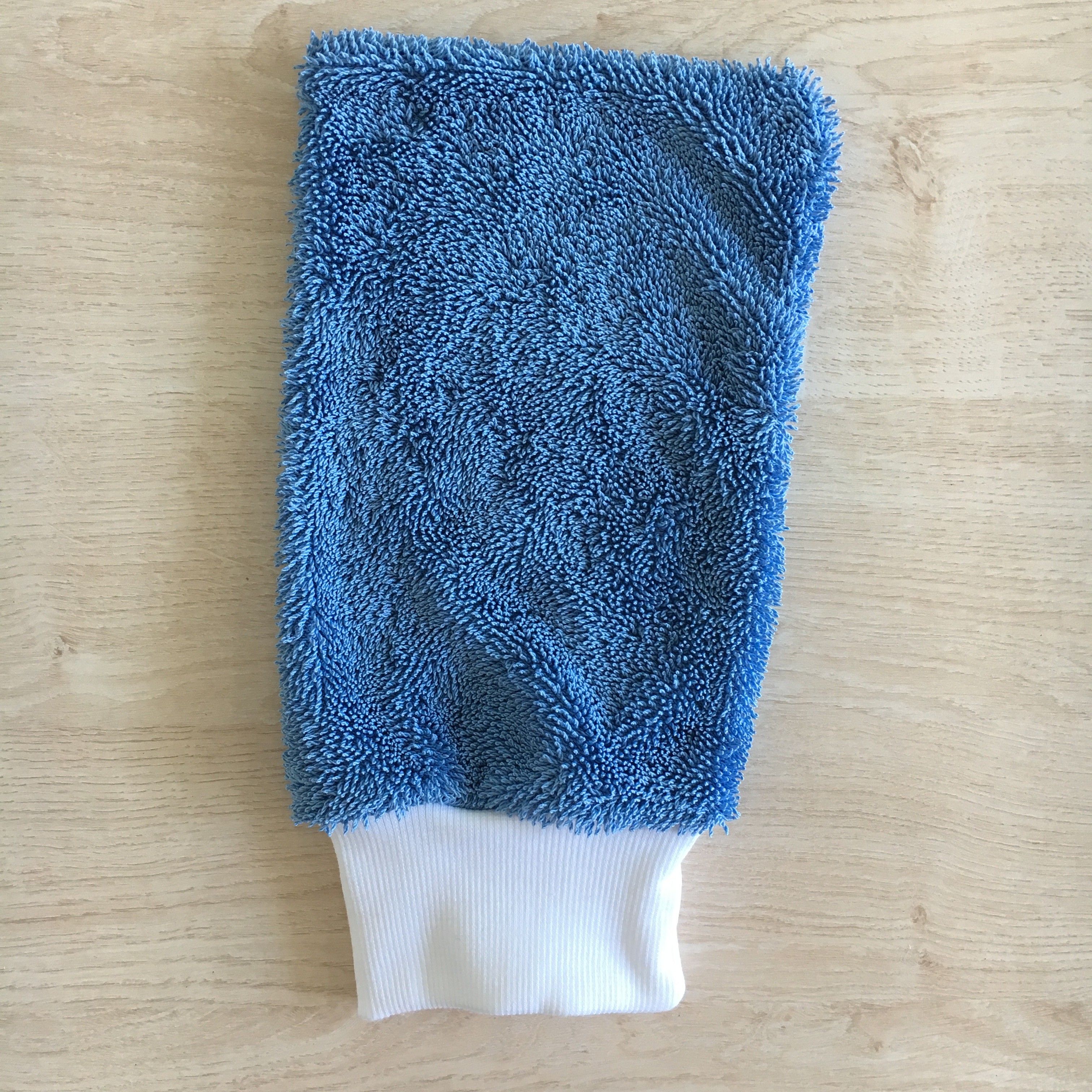House keeping washing absorb mitt 100% polyester microfiber mitt gloves