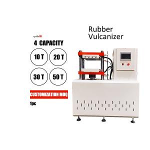 Rubber Testing Machine Water Cooled Electric Flat Plate Press Vulcanizer