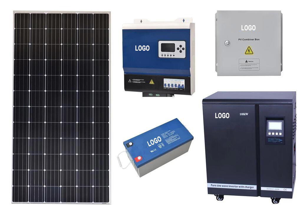 Laptop Portable Solar Home Lighting System DC12V DC 5V 1000w
