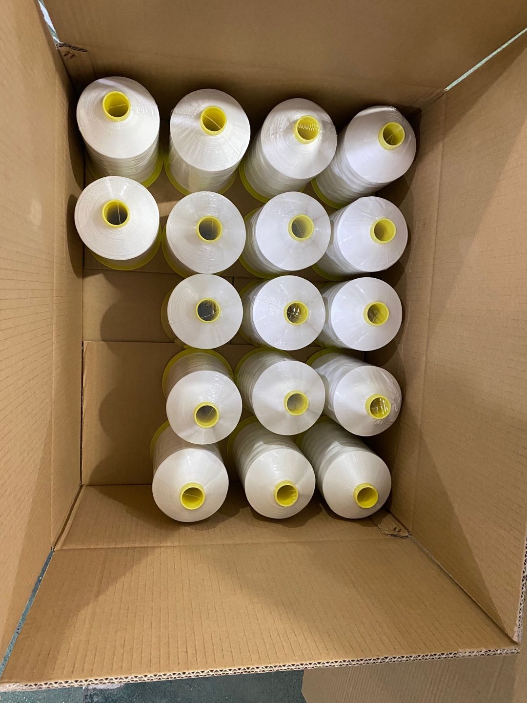 Dyed Colors High Tenacity Nylon Yarn Raw White 150D/3 OEKO certificate