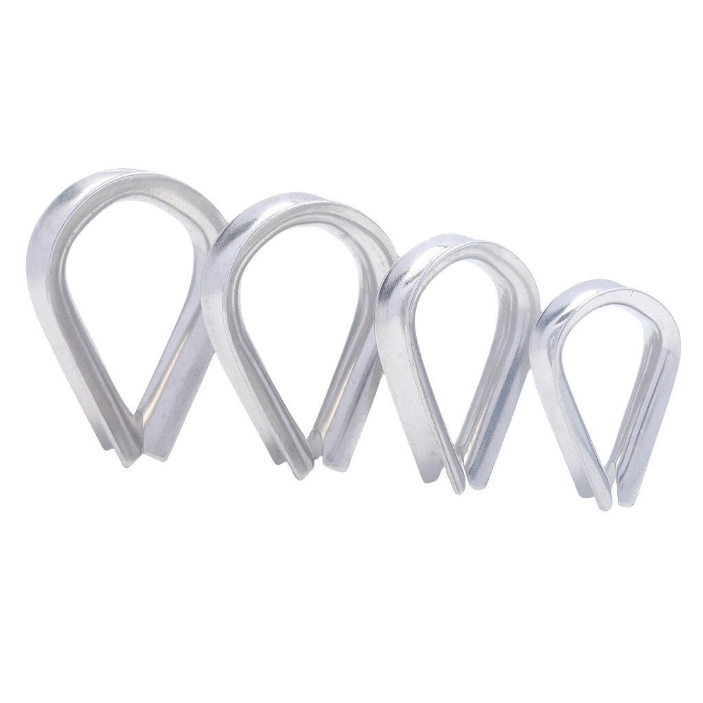 Safe and Secure Metric Thimble Durable Cable Thimbles with Wire Rope Connections