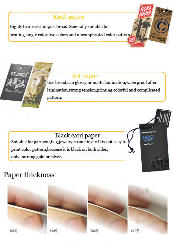 Black card hang tag, black hangtag, black swing tag