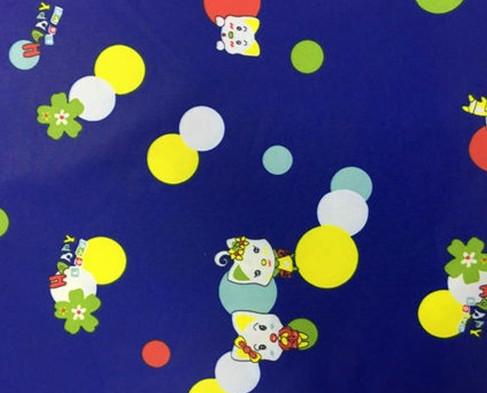 Printed Polyester Lining Fabric 310T Poly Taffeta 50 * 50D 63 Gsm Good Air