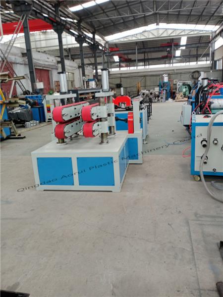 PVC Two Cavity Conduit Extrusion Line 12 - 63mm Double Outlet Pipe Making