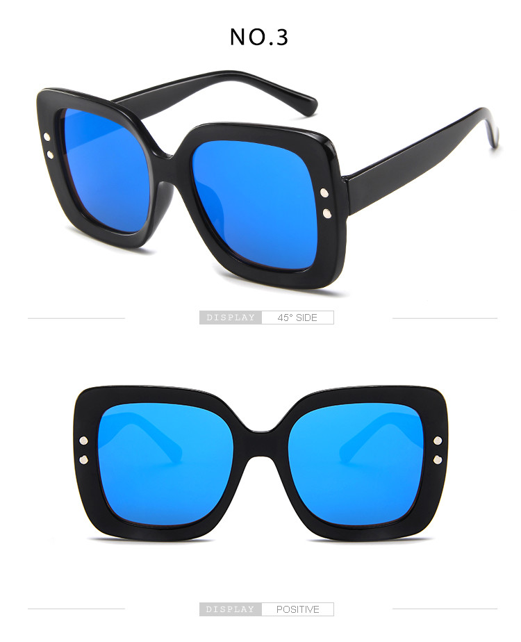 BSCI Oversized Cat Eye Plastic 145MM Gradient Lens Sunglasses