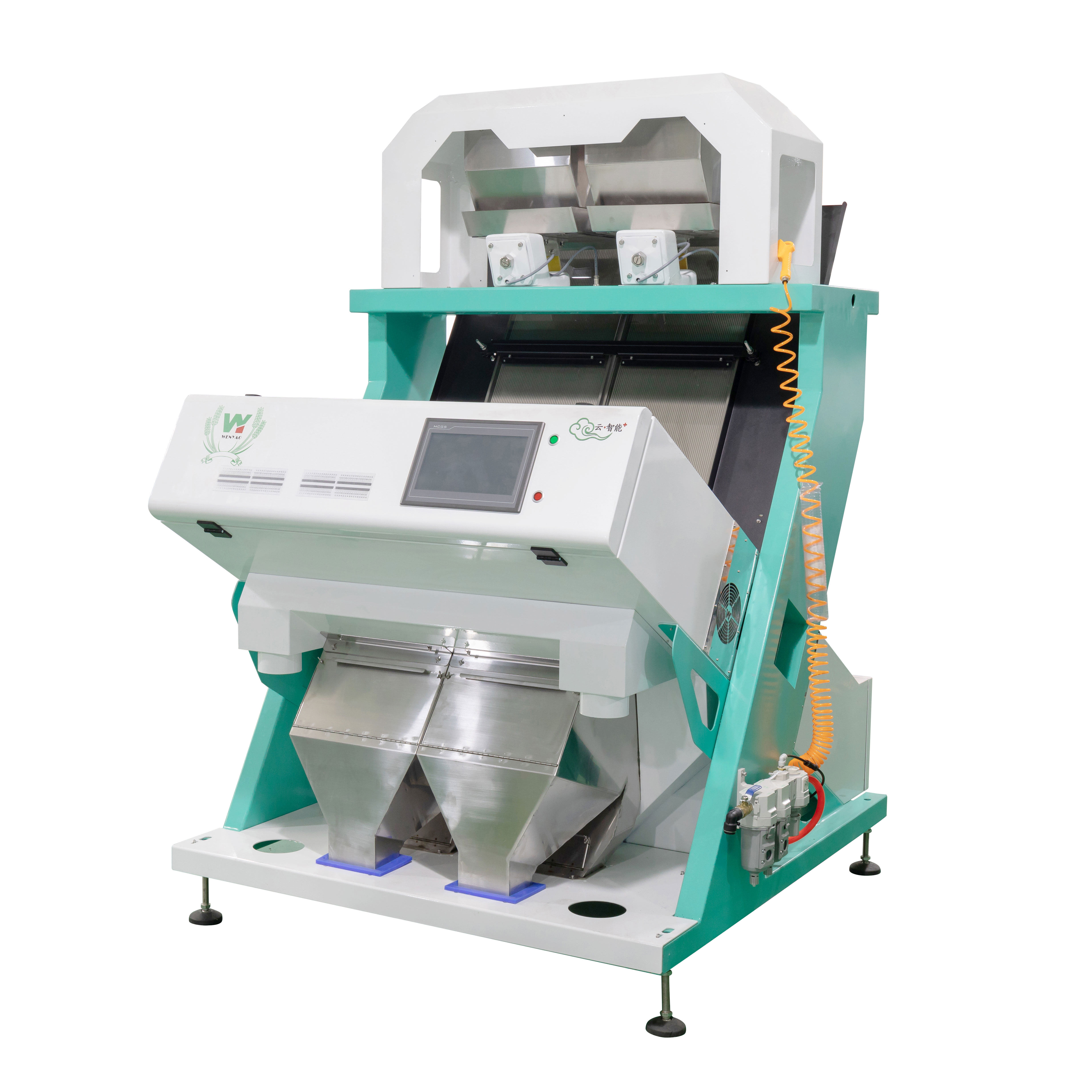 Wenyao Full Color Camera AI Intelligent OEM Grain Grading Machine CCD Grain Color Sorter
