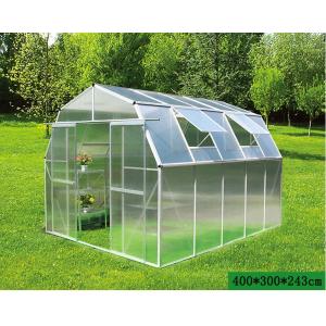 350x281x220CM Big Polycarbonate Board Greenhouse， Easily to install without