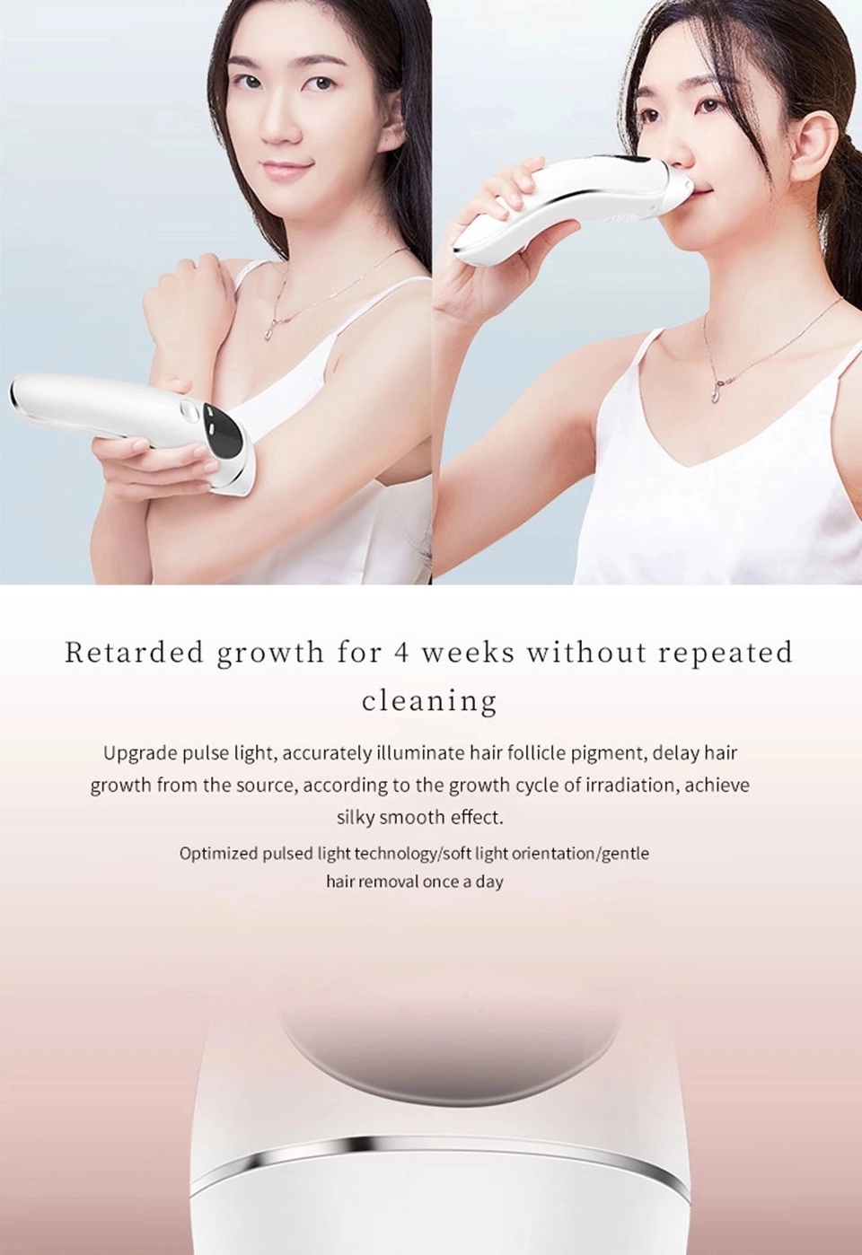 Permanently IPL Machine Painless Permanent Laser IPL Hair Removal For Home Use