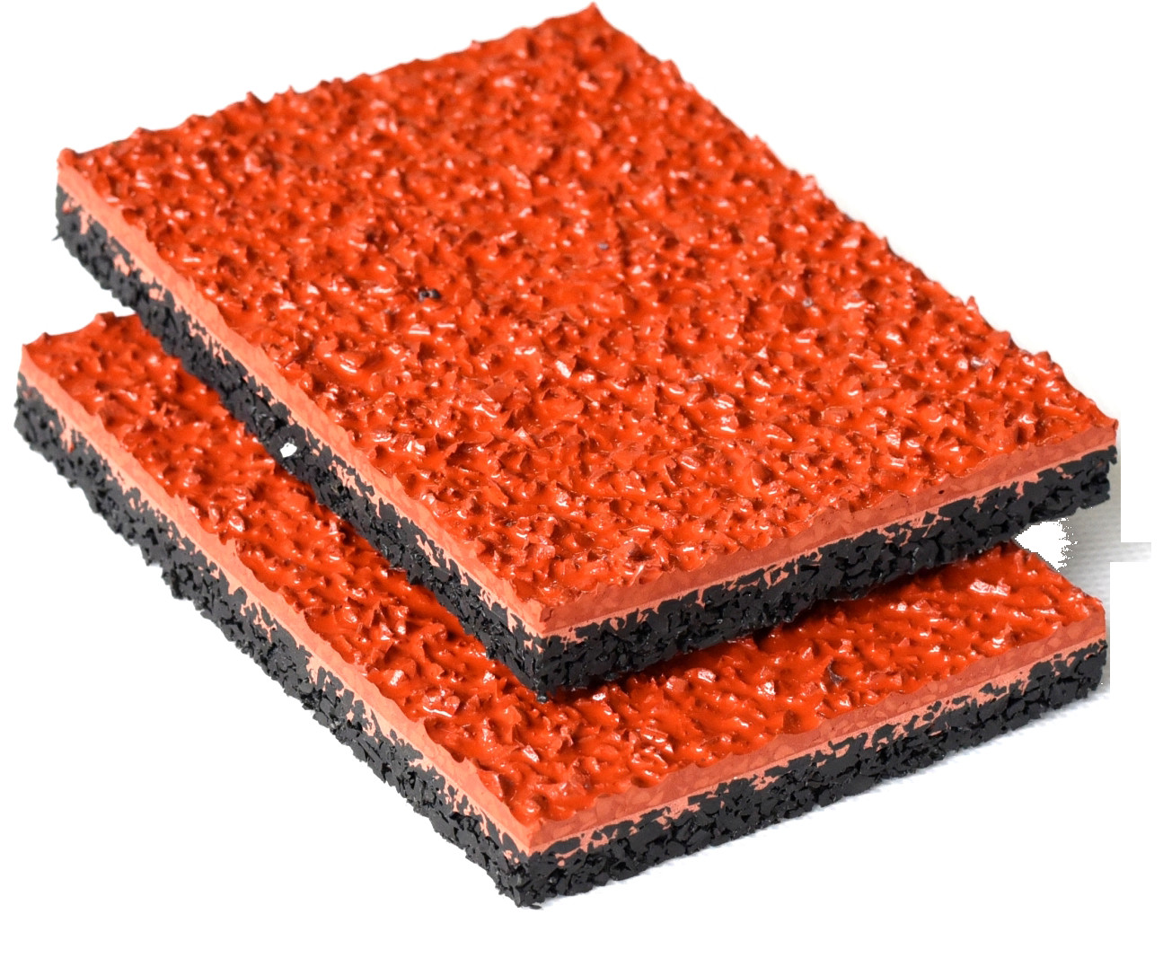 Self knot Sandwich System Running Track Spray Coated Synthetic Jogging Track