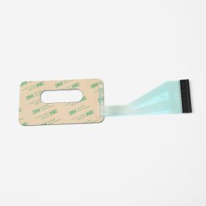 IP65 IP67 Flexible Membrane Keypad Switch Polyethylene Terephthalate Material