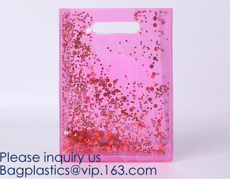 Stadium Approved Environmentally New Clear Tote PVC Shoulder Transparent Shopping Bag,Recycled Clear Pvc Shopping Tote B