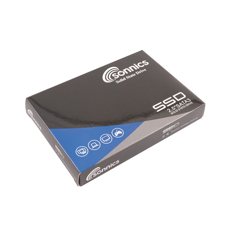 2.5oz/3.5oz SSD Hard Drive for Desktop Laptop 1TB 2TB Silver and Black