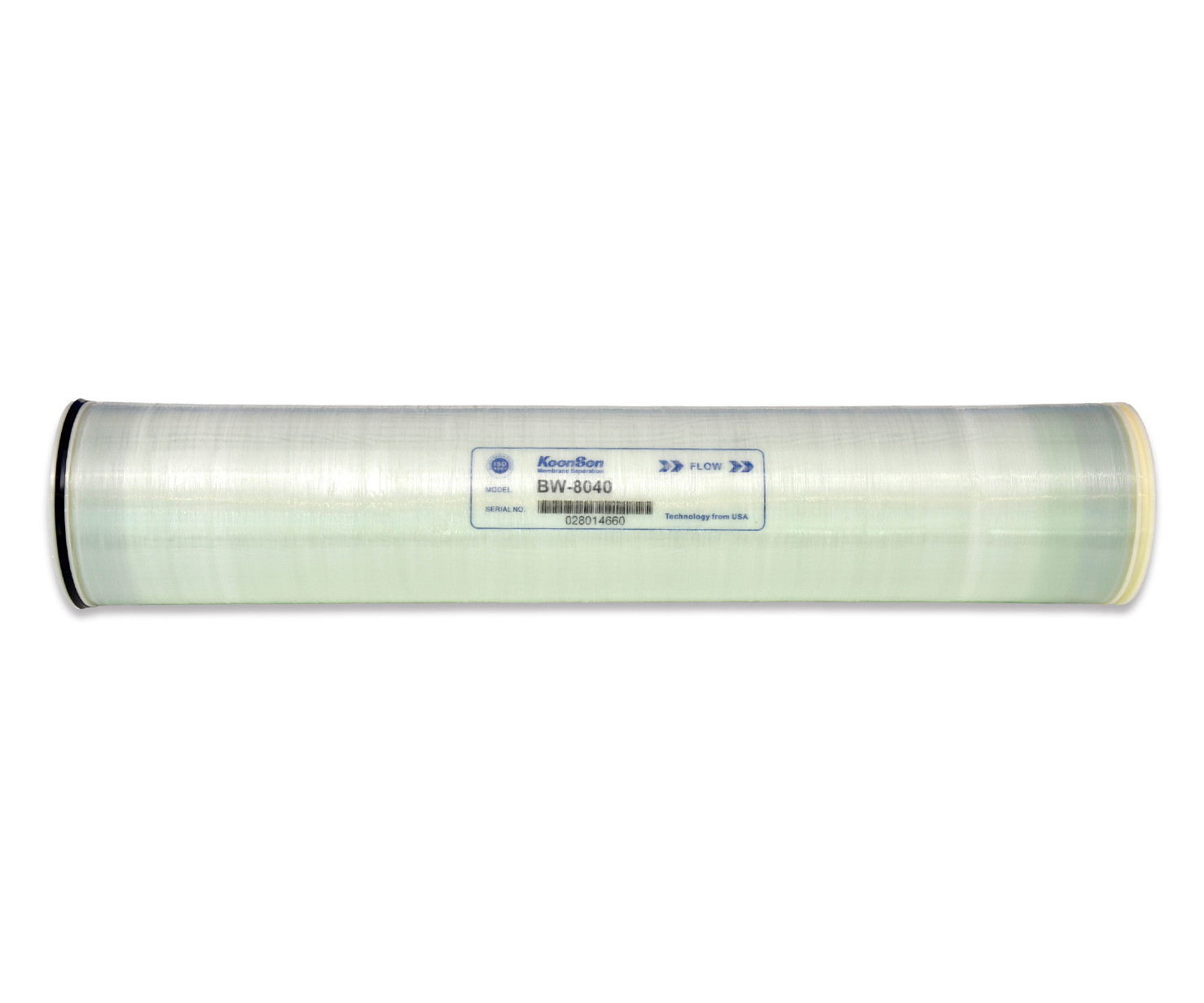 Low pressure 225psi RO membrane BW-8040 for brackish water