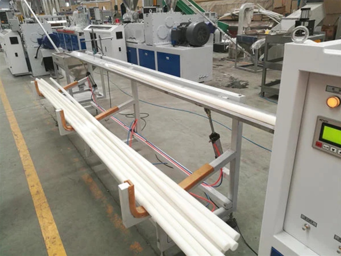 Full Automatically PVC Pipe Extruder PVC Eraser Rubber Making Machine with PVC Powder